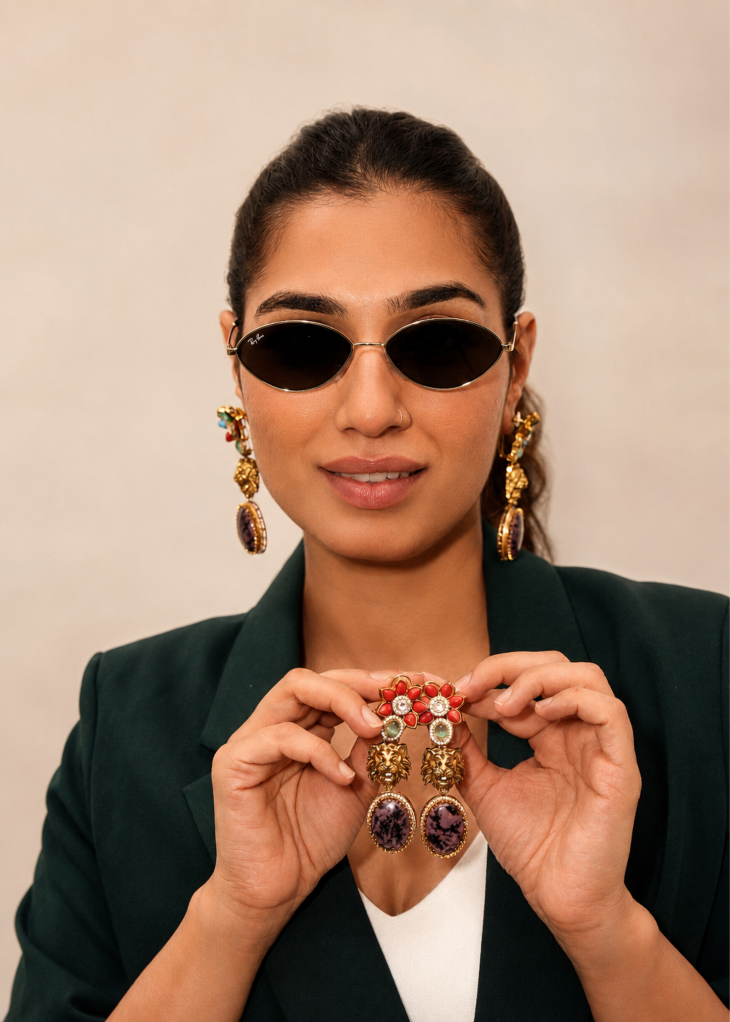 RAKTIMA SIMHIKA EARRINGS