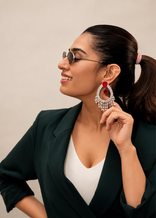 RUKHSAAR LUNARA EARRINGS
