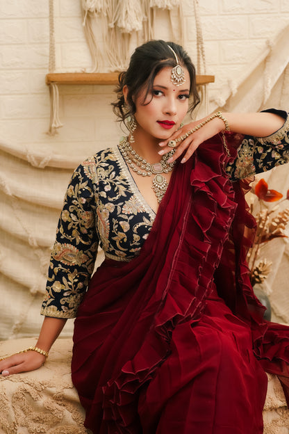RAJREKHA HATHPHOOL (SET OF 2)