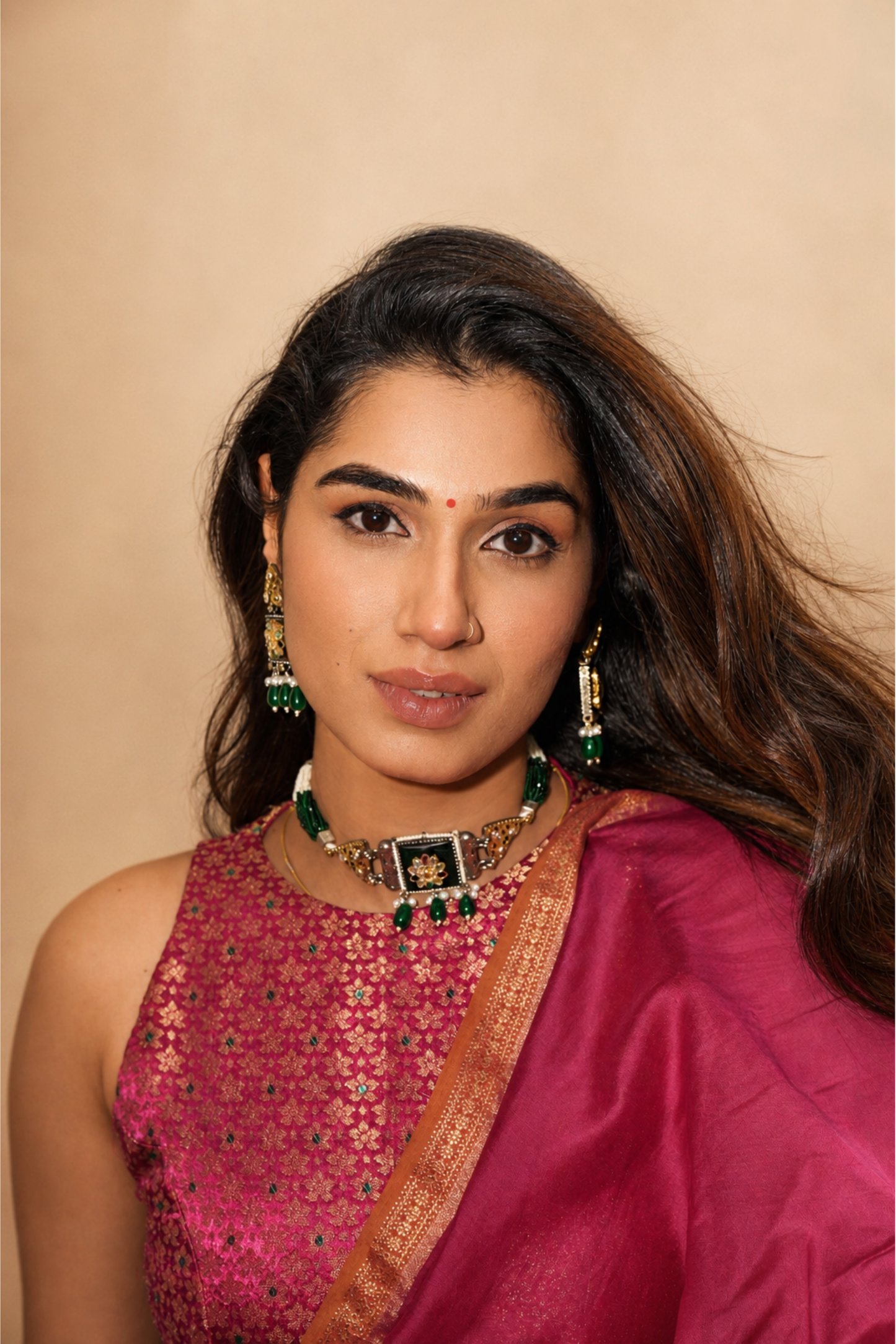 HARIT PUSHPA NECKLACE SET