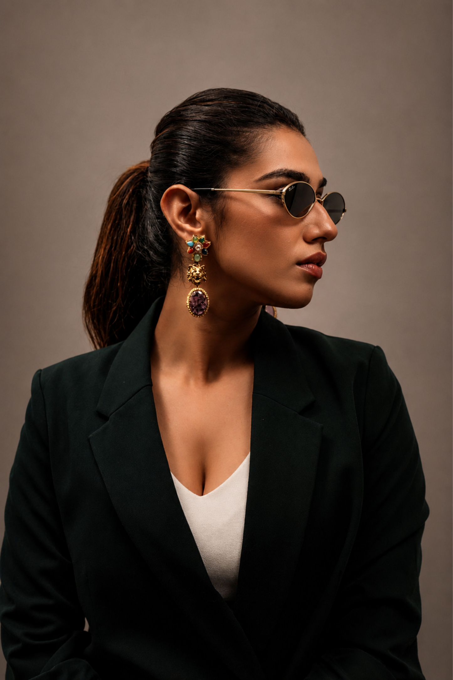 NAVRANI SIMHIKA EARRINGS