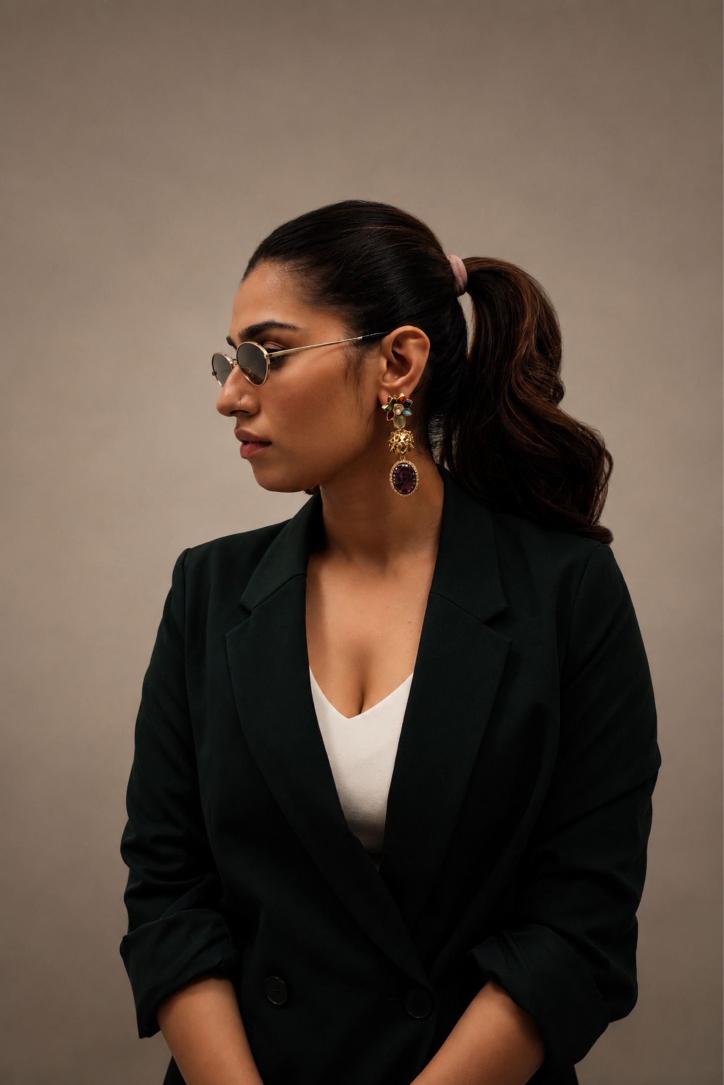 NAVRANI SIMHIKA EARRINGS