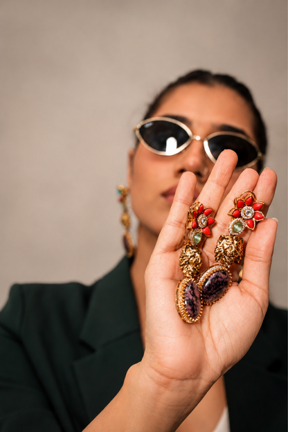 RAKTIMA SIMHIKA EARRINGS