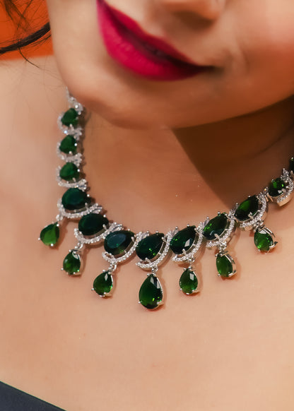 EMERALD DUSK NECKLACE SET