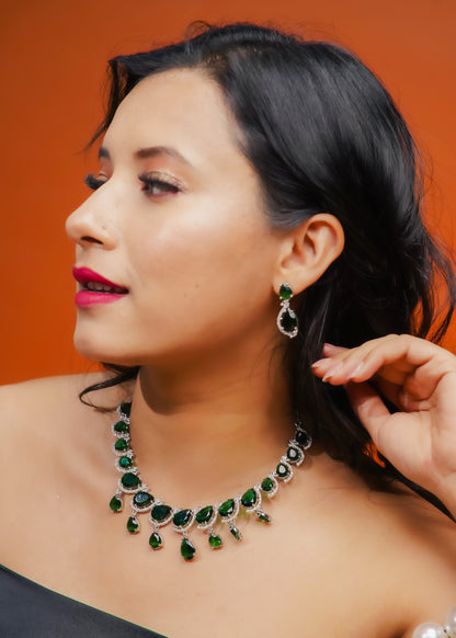 EMERALD DUSK NECKLACE SET